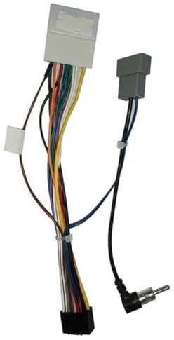 Adaptateur Façade D'autoradio Kenvox 2 DIN 9 Pouces pour Nissan pour Patrol V5 Y61 2002-2004 Kit Fixation pour Autoradio Android(Wire)