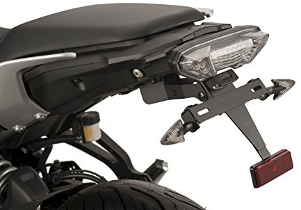 Puig 9204N License Plate Holder model specific design, Black