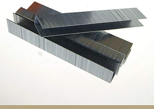 KATSU Tools 5000 PCS U-förmiger Stahl Heftklammer Tackerklammern Tacker Nägel Klammern 22 mm