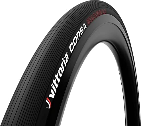 VITTORIA Cub. Corsa 28-622 G2.0 Cubiertas Ciclismo Unisex Adulto, Negro (Negro), Talla Única