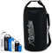 riptide Dry Bag - wasserdichter Packsack mit Umhängegurt | schwarz | 20l