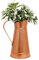 Pitcher Jug Vase Decorative Copper Large Metal Floral Display Vase Anniversary Decor Gift Idea