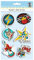 Ursus 43010004 - Magnetic Paper Patches Rockstar, zum Markieren, Haftmagnete, 6 in 6 verschiedene Designs, ideal um die Einkaufsliste oder Bilder und Fotos an magnetische Oberflächen zu befrestigen