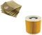 Utiz Lot de 5 sacs à poussière en papier pour Karcher A2000-A2099 WD2240 WD2200
