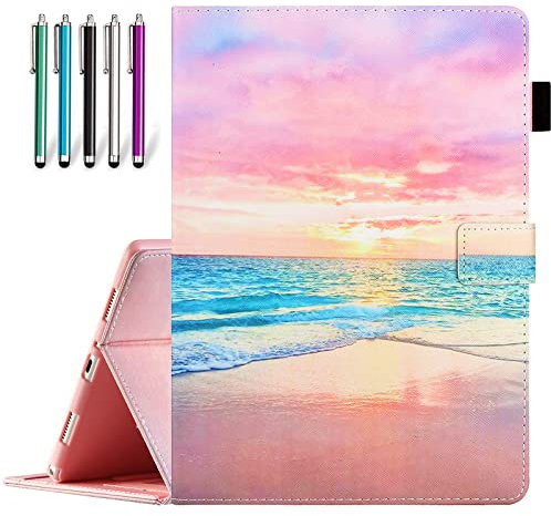 Ciaoye iPad Mini Case - Multi-Angle Viewing Folio Smart Leather Cover for iPad Mini 1/2/3/4/5 7.9 Tablet With Auto Sleep/Wake, Sunset