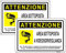 Goodvia Cartello area Videosorvegliata Metallo 15x22cm, Segnaletica Videosorveglianza Alluminio Targa Videosorveglianza Riflettente, Impermeabile e Resistente ai Raggi UV Adatti per Case e Aziende