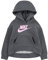 Nike Pull en Polaire Club pour Fille - 104/0 Sweater, GEH - DK Grey Pink, 4-5 Ans EU