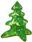 RTWAY Kleiner aufblasbarer Weihnachtsbaum, 45,7 cm, aufblasbarer dekorativer Mini-Weihnachtsbaum, aufblasbare Weihnachtsbäume, Weihnachtsdekoration