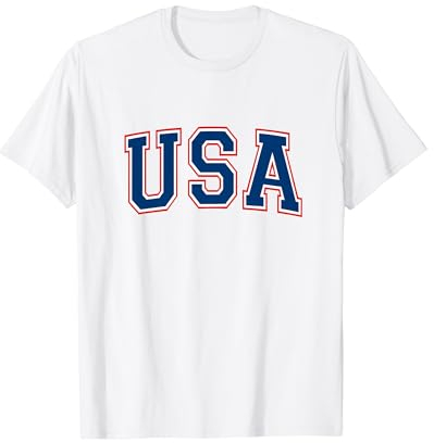 Flagge der Sportmannschaft USA ATHLETIC TEAM T-Shirt