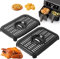 GXF Air Fryer Replacement Parts for Ninja Foodi AF300UK 6 in 1 7.6L DualZone Air Fryers, 2 PCS Food Grade Air Fryer Accessories Grill Pan Plate Crisper Plate Rack Tray, Dishwasher Safe