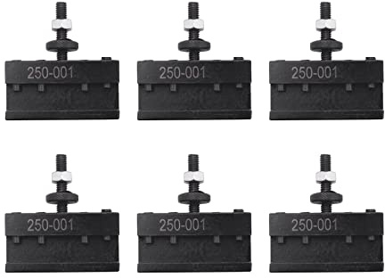 6Pcs 250-001 0XA Quick Change Tool, Turning Tool Holder Steel Material Holder