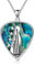 CUPENDA Gitarre Pick Halskette Sterling Silber Musik Gitarre Headstock Anhänger Halskette Musik Schmuck Geschenke für Frauen
