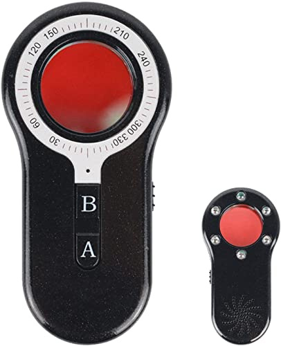 Camera Detectors,Security Camera Jammers | Camera Finder, Spying Camera Hiding Camera Detectors for Hotel Room, Public Toilets, Guesthouses (Black)