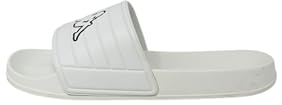 Kappa Coll Gale, Flip-Flop Unisex-Adulto, White/Black, 43 EU
