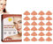 GNAUMORE Protection Solaire Nez Patch,UV Nez Protection Solaire,Convient pour L'alpinisme,Patchs de Nez de Protection UV pour l'extérieur,Autocollants De Protection Solaire En Forme De Nez,24PC