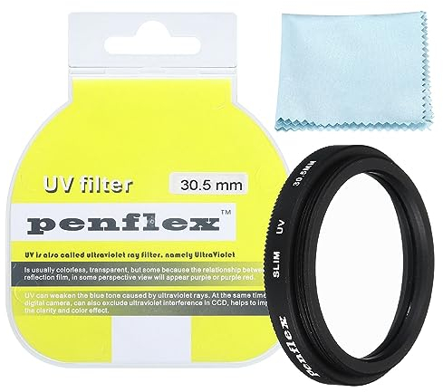 PATIKIL 30.5mm Filter 1Stk Schutzfilter SCHLANK UV-Schutz Kamera Objektiv Filter Aluminium Optische Kamera Zubehör Kristall Klar Bilder für Kamera Objektiv Filter Fotografie Bild