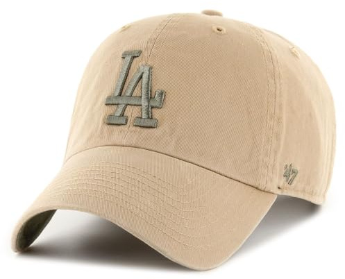 '47 Brand Ballpark Cap - CLEAN UP Los Angeles Dodgers Khaki