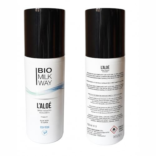 Bio Milk Way Laque Spray Aloe Vera et Te Vert 100 ml écologique ne contient pas de gaz