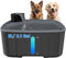 Kittyspout Fontaine a Eau Chien, 8L Fontaine Chat/Grand Chien avec Fenêtre de Visualisation, Pompe Ultra-silencieuse, Filtre à 4 Couches pour Garder l'eau Propre, sans BPA, Noir