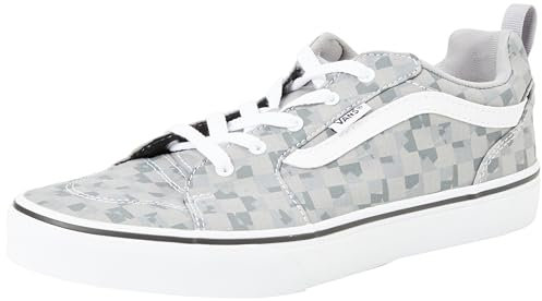 Vans Unisex Kinder Filmore Sneaker, Mosaic Grey White, 34 EU