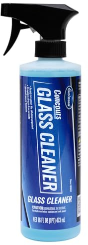 Eastwood Concours Glass Cleaner 473ml – Professional Alcohol-Based Formula | Streak-Free, Anti-Fog Glass Cleaner for Automotive Windows, Mirrors & Screens