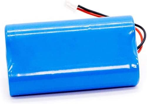 Batteries Au Lithium 1s2p 18650 6600mah. 3 Batteries Rechargeables Li-ION 7v 18650 avec Fils Et Connecteur JST-XH 2P