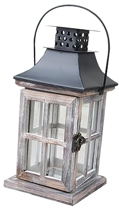 Zerodeko Wanddekoration 1stk Kerzenlaternen Festival-kerzenlaterne Heim Wandpaneel Aus Metallgitter Dekorativer Kerzenhalter Hängende Kerzenlaterne Holzdekor Tragbar Hölzern Kerzenglas