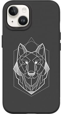 RhinoShield SolidSuit Hülle für iPhone 14/13 | Fallschutz nach Militärstandard, klassisches Design, schlankes Profil, minimalistischer Stil