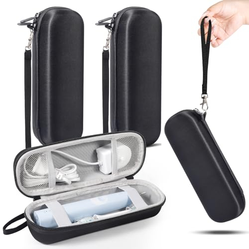 JAMATA Elektrische Zahnbürste Reiseetui, 2 Stück Mit Netztasche für Oral-B Pro, Braun Oral B/Sonicare, Phlips - Zahnbürstenhalter Behälter