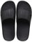 JoWebb Unisex Slippers for Women/Men, Light Weight Flat Slide Sandals Shower Sandals Flip Flops for Indoor Garden Bathroom Poolside Black