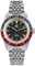 San Martin SN0116 V 6 Vintage Distressed Aluminium Lünette Herrenuhr NH34 GMT Automatik Mechanisch Retro Wasserdicht Uhr, V 1, Retro