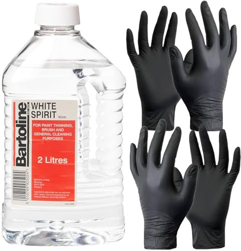 Premium White Spirit (2L) – Multi-Purpose Solvent for Paint Thinning, Brush Cleaning & Degreasing Unlock Flawless finishes and Effortless cleanups with This high-Performance White Spirit,
