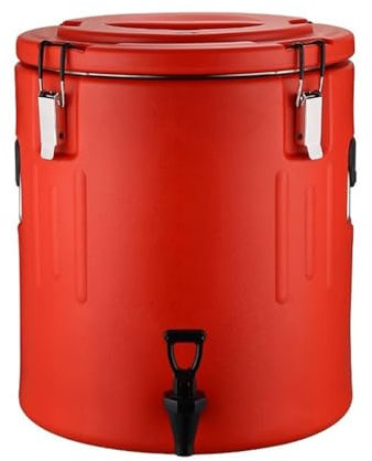10L-80L Hot and Cold Dispenser With Faucet Cover Stainless Steel Hot Water Kettle Catering Urn Hot Water Boiler Dispenser Commercial Coffee Urn Milk Tea Bucket Insulated Barrel (40L)