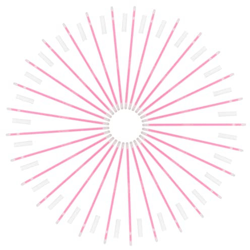 DRESSOOS 100St rosa Leuchtstab Dekorationen favorisieren Lichtschwert glühen halllowen heeloween slice revealing revelation saumband Party-Leuchtstäbe leuchtende Stütze Plastik