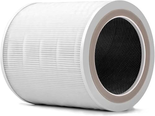 TH1000XUE Replacement Filter for levoit Air Purifier Core 400S Part Core 400S-RF H13 HEPA Filtration 5 Layers 3 in 1 Filter