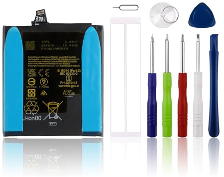 SwarKing Batteria di ricambio ricaricabile a 0 cicli GH2MB 5060 mAh, compatibile con Pixel 9 Pro XL con kit di attrezzi