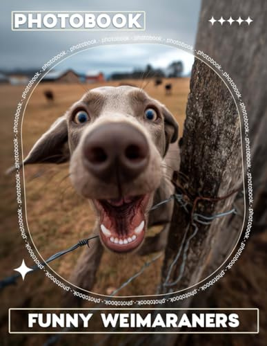 Funny Weimaraners Photobook: Big personalities and goofy charm captured in 40 high-quality moments of hilarious Weimaraners made for true dog lovers