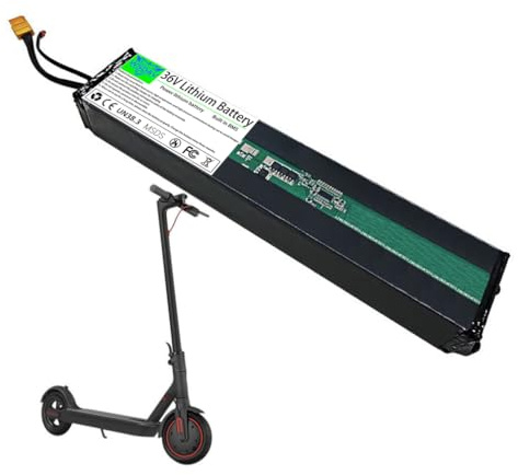 WSDAV Scooter Battery 36V Lithium Battery Pack 36V 6Ah 7.8Ah 9Ah 9.6Ah Replacement Batteries for Electric Scooter Motor,36V9Ah