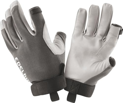 Edelrid Unisex – Erwachsene Work Glove Closed II, Titan, S