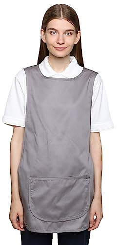 Mirabella Health & Beauty Unisex Überwurfschürze Chasuble Hygea Krankenhaus grau 3XL