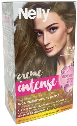Nelly T/P Nelly 7/01 Rubio Ceniza Duplo 3 Unidades 100 ml