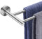 RPEIXYA Doppelter Handtuchhalter, Badezimmer Handtuchstange Bad Bohren Für Wandmontage Handtuchhalter Edelstahl Badetuchhalter Für Badezimmer WC Küche 80cm