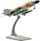 Lose Fun Park 1：100 F-4C Turkey Phantom Diecast Military Airplane Attack Plane Fighter Military Airplane Model for Decoration and Gift