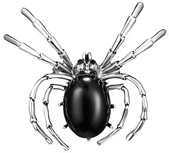 Spinne Brosche Insekten Anstecker Anstecknadeln K27