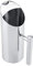 Pichet à eau avec garde-glace en acier inoxydable Pichet à eau en acier inoxydable carafe à boisson à thé glacé pour outil de service d'hôtel de bureau à domicile(1L)