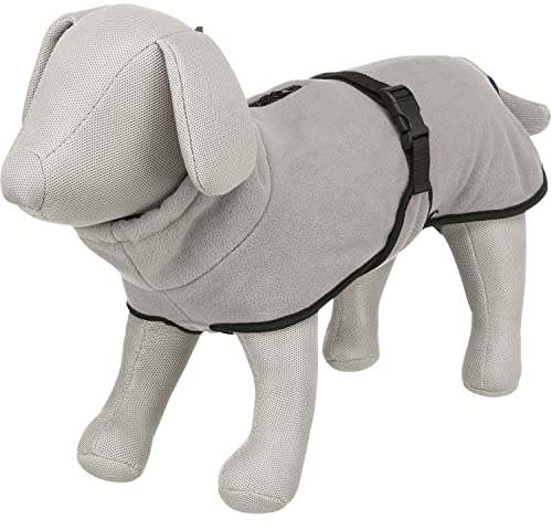 TRIXIE Mäntel und Schichten - Fleecejacke Grenoble M, 50 cm, grau
