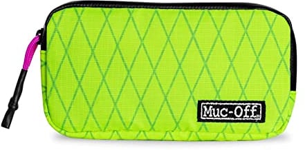 Muc-Off Essentials Wasserfeste Tasche – Robustes Neon 900D Polyester - Wasserabweisende Fahrradtasche - Fahrrad Zubehör zur Aufbewahrung von Ersatzschläuchen, Reifenhebern oder Handy