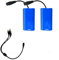 7.4V 12000MAH Batterie 5200mAh Batterie 3to1 Charger for T188 T888 2011-5 V007 C18 H18 SO sur la télécommande RC Pêche Pêche Boat Pièces de bateau bateau amorceur batterie, YLLLLY-6686(2 12000mah Batt