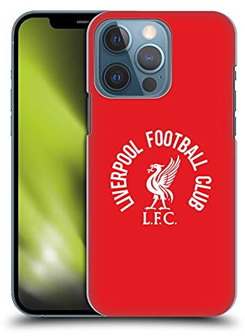 Head Case Designs Offizielle Zugelassen Liverpool Football Club LFC Weiss Und Rot Liver Bird Harte Rueckseiten Handyhülle Hülle Huelle kompatibel mit Apple iPhone 13 Pro