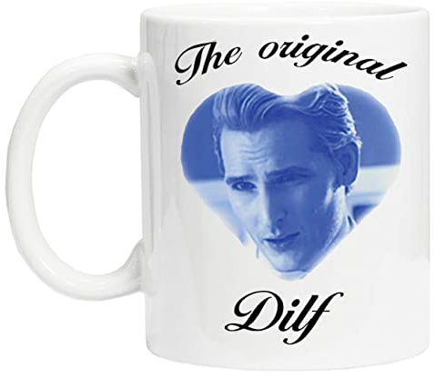 The Original Dilf Love Heart Weiß Keramik Becher Tasse Für Tee Kaffee White Ceramic Mug Cup For Tea Coffee